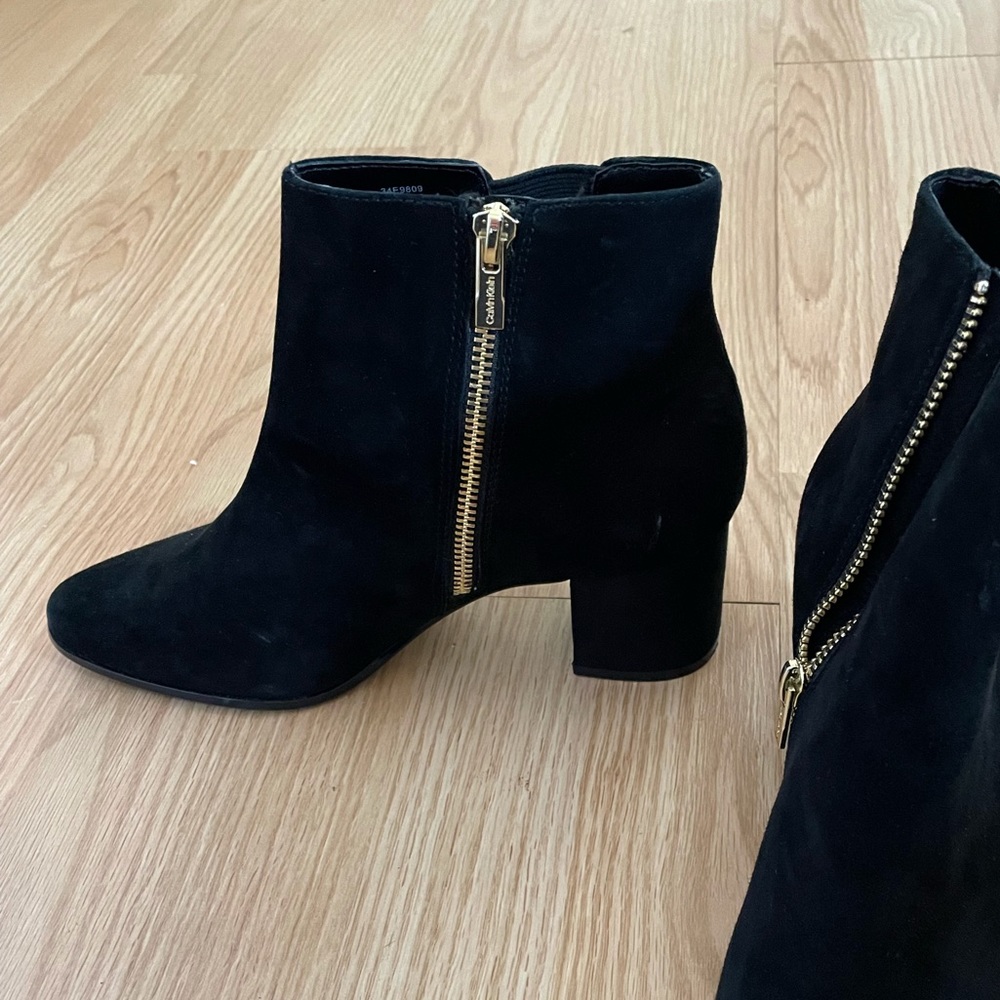 Calvin Klein BLK Ankle boots